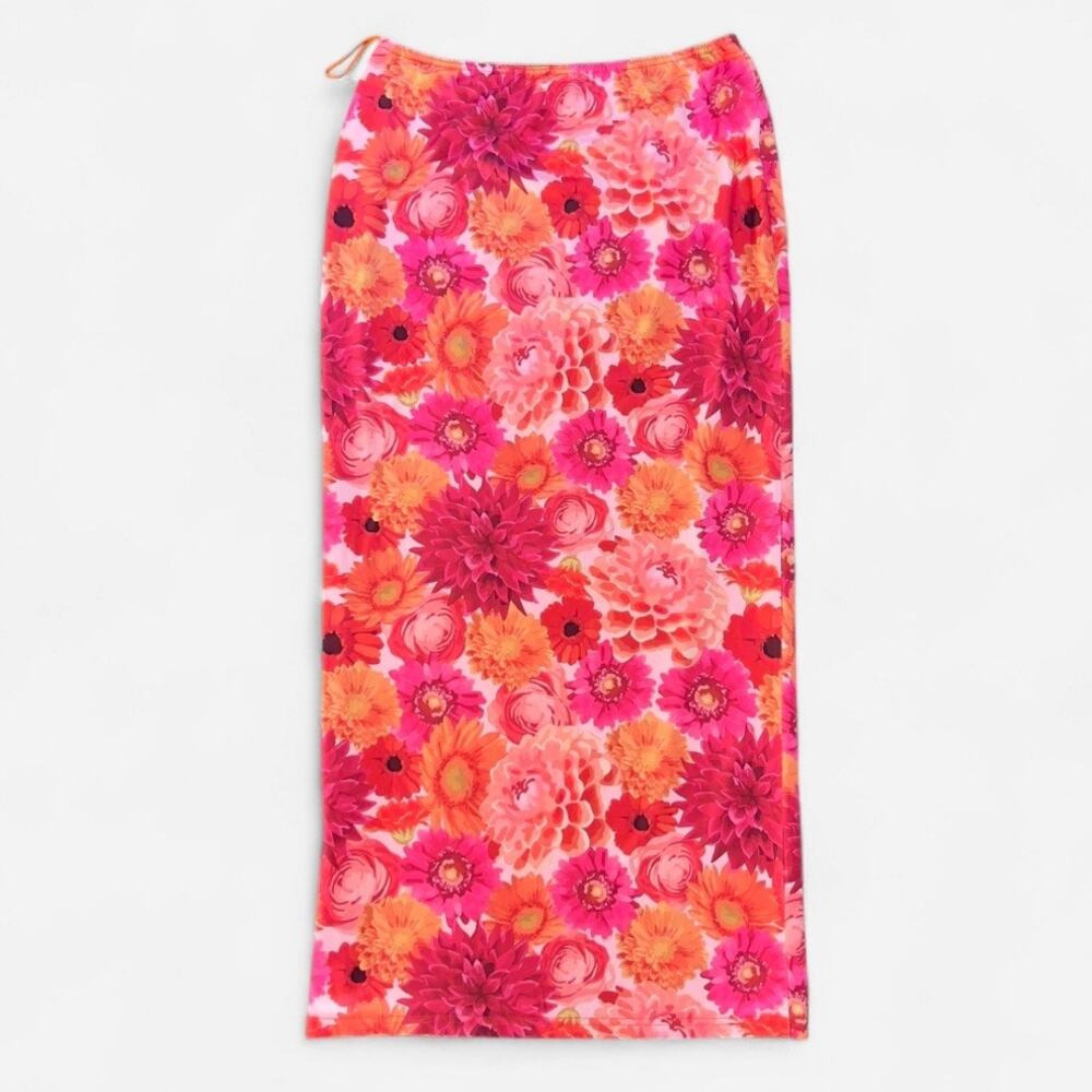 Revolve More to Come Bright Summer Floral Maxi Skirt
